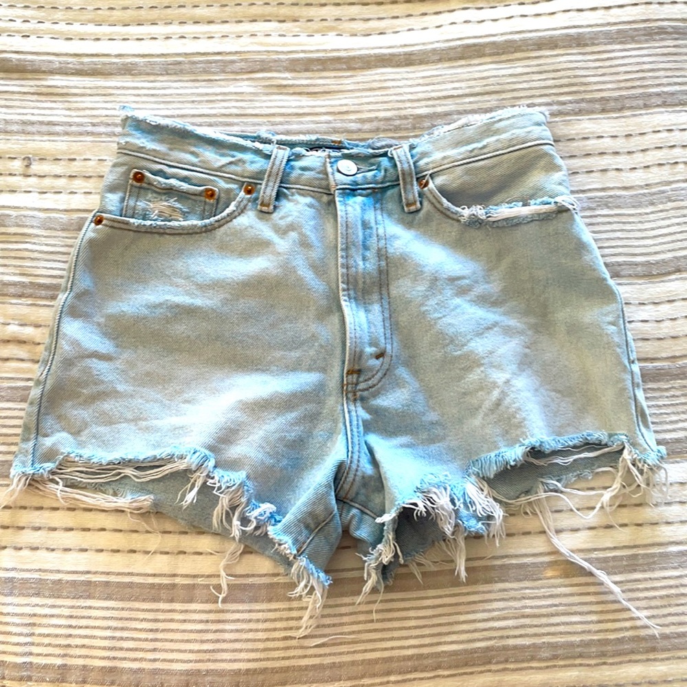 Abercrombie and Fitch High Rise Shorts
